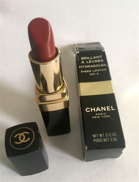 chanel hydrasoleil sheer lipstick|Chanel red lipstick.